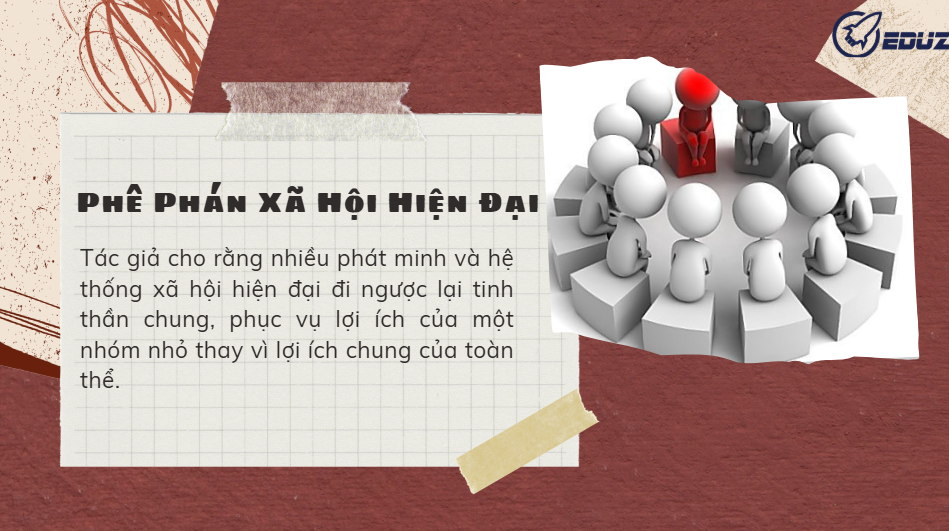 4. Phê phán xã hội hiện đại